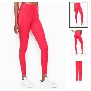 ❌SOLD❌VS Lace-up Ultra High Rise 7/8 Tight Bright Cherry